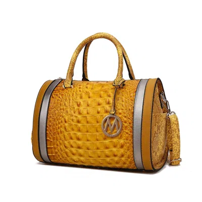 Mkf Collection By Mia K Eleanor Women's Shoulder Bag By Mia K In Yellow