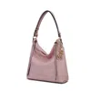 Mkf Collection By Mia K Elise Women's Shoulder Bag By Mia K In Pink