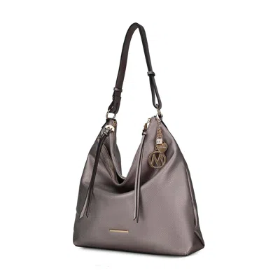 Mkf Collection By Mia K Elise Women's Shoulder Bag By Mia K In Silver