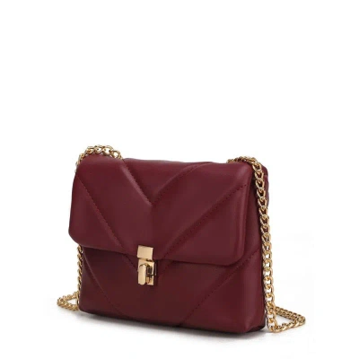 Mkf Collection By Mia K Ellie Crossbody Handbag In Red