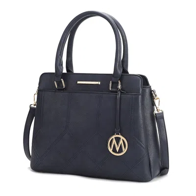 Mkf Collection By Mia K Elodie Women's Triple Compartment Tote Bag By Mia K In Blue