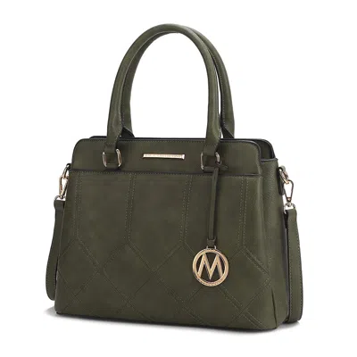 Mkf Collection By Mia K Elodie Women's Triple Compartment Tote Bag By Mia K In Green
