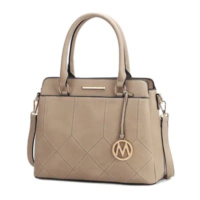 Mkf Collection By Mia K Elodie Women's Triple Compartment Tote Bag By Mia K In Grey