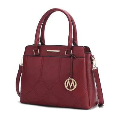 Mkf Collection By Mia K Elodie Women's Triple Compartment Tote Bag By Mia K In White