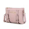 Mkf Collection By Mia K Elsie Multi Compartment Crossbody Bag In Gold