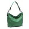 Mkf Collection By Mia K Emily Hobo Women's Bag Vegan Leather Multi Compartments By Mia K. In Green