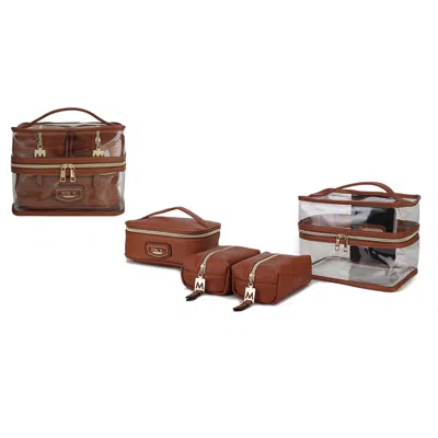 Mkf Collection By Mia K Emma Women's Cosmetic 4 Pcs Set By Mia K In Green