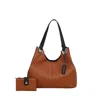 Mkf Collection By Mia K Estelle Women's Shoulder Bag By Mia K In Brown