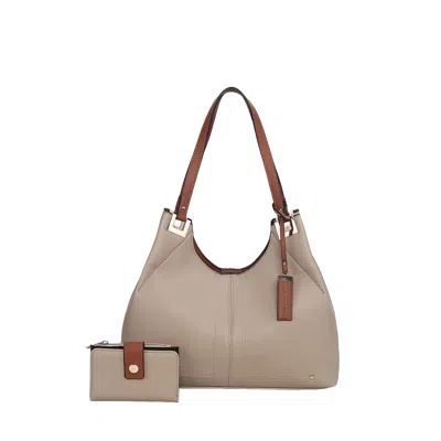 Mkf Collection By Mia K Estelle Women's Shoulder Bag By Mia K In Gray