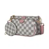 Mkf Collection By Mia K Evanna 3 Pcs Crossbody Handbag 3 Pieces Set In Multi