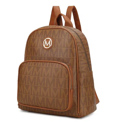 Mkf Collection By Mia K Fanny Signature Backpack In Brown