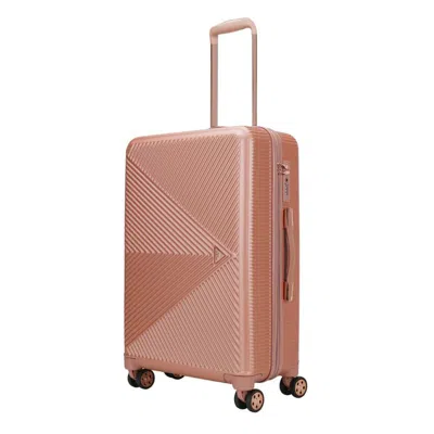 Mkf Collection By Mia K Felicity Large Hardside Spinner In Pink