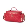 Mkf Collection By Mia K Fortuna Vanity Crossbody Women's Purse By Mia K. In Red