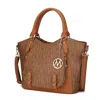 Mkf Collection By Mia K Fula Signature Satchel Handbag In Multi