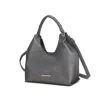 Mkf Collection By Mia K Gara Versatile Shoulder Women's Handbag By Mia K In Silver