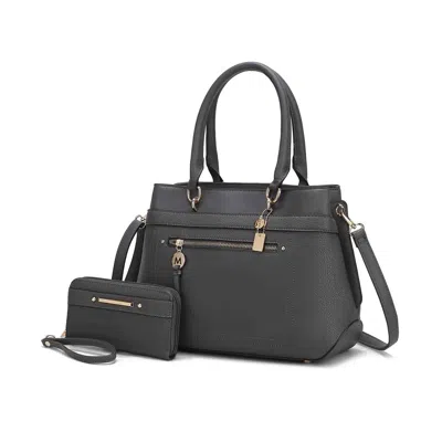 Mkf Collection By Mia K Gardenia Tote Women's Bag With Wallet Vegan Leather By Mia K In Pink