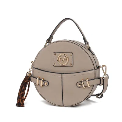 Mkf Collection By Mia K Gayle Women's Fashion Crossbody Purse Bag By Mia K In Beige