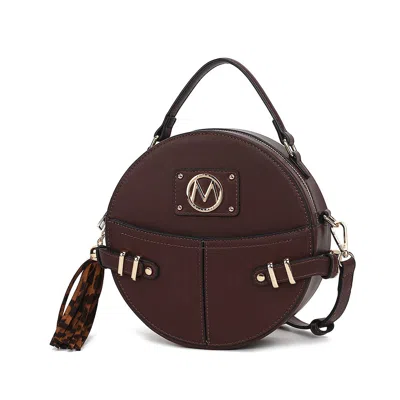Mkf Collection By Mia K Gayle Women's Fashion Crossbody Purse Bag By Mia K In Brown