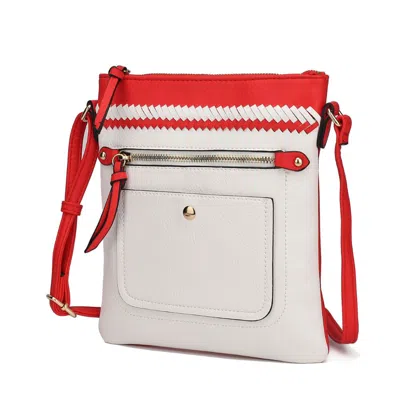 Mkf Collection By Mia K Georgia Crossbody Handbag In Red
