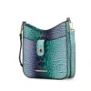 Mkf Collection By Mia K Giovana Gradient Crossbody Bag In Blue