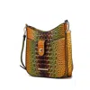 Mkf Collection By Mia K Giovana Gradient Crossbody Bag In Green