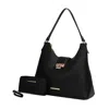 Mkf Collection By Mia K Graciela Women's Hobo Handbag By Mia K In Black