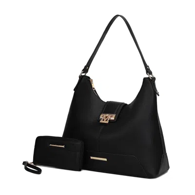 Mkf Collection By Mia K Graciela Women's Hobo Handbag By Mia K In Black
