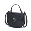 Mkf Collection By Mia K Heloise Women's Fashion Crossbody Bag By Mia K In Black