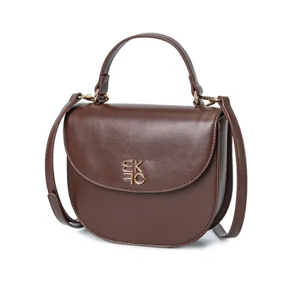 Mkf Collection By Mia K Heloise Women's Fashion Crossbody Bag By Mia K In Brown