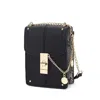 Mkf Collection By Mia K Iona Women's Stylish Crossbody Bag By Mia K In Black