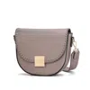 Mkf Collection By Mia K Isa Crossbody Women's Bag Stylish And Functional Accessory By Mia K. In Silver