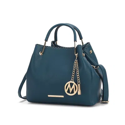 Mkf Collection By Mia K Isidora Tote Women's Timeless And Versatile Handbag In Blue