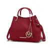 Mkf Collection By Mia K Isidora Tote Women's Timeless And Versatile Handbag In Red