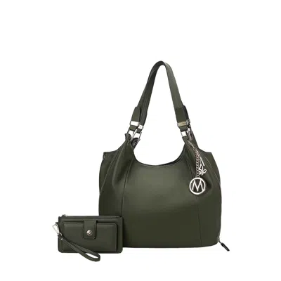 Mkf Collection By Mia K Isolda Women's Shoulder Bag By Mia K In Green
