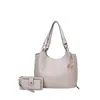 Mkf Collection By Mia K Isolda Women's Shoulder Bag By Mia K In White