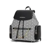 Mkf Collection By Mia K Issah Backpack Women's Stylish & Functional Design By Mia K. In Black