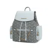 Mkf Collection By Mia K Issah Backpack Women's Stylish & Functional Design By Mia K. In Blue