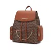 Mkf Collection By Mia K Issah Backpack Women's Stylish & Functional Design By Mia K. In Green