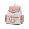 Mkf Collection By Mia K Issah Backpack Women's Stylish & Functional Design By Mia K. In Pink