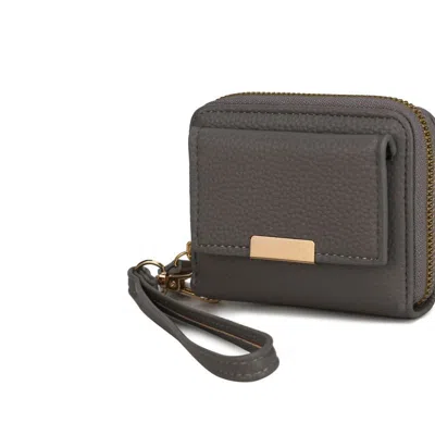 Mkf Collection By Mia K Izzy Small Wallet In Grey