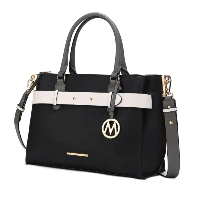 Mkf Collection By Mia K Jamie Satchel Handbag For Women's In Black