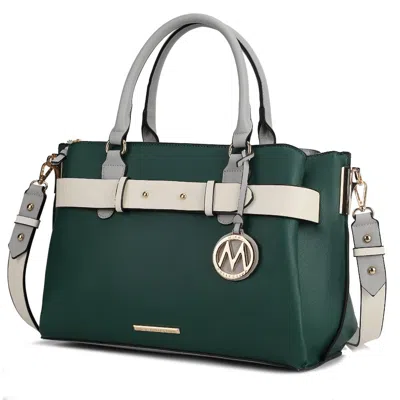 Mkf Collection By Mia K Jamie Satchel Handbag For Women's In Green
