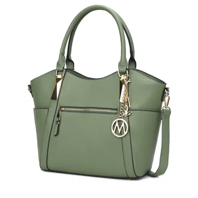 Mkf Collection By Mia K Janise Solid Tote Women's Handbag Vegan Leather By Mia K.