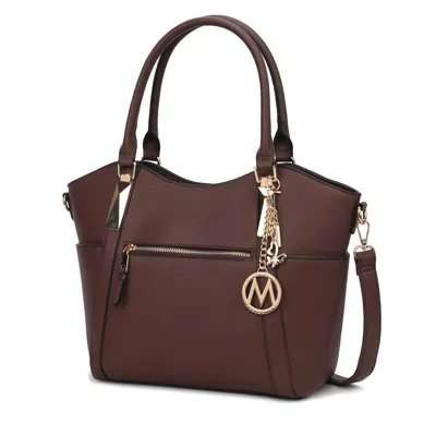 Mkf Collection By Mia K Janise Solid Tote Women's Handbag Vegan Leather By Mia K.