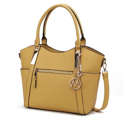 Mkf Collection By Mia K Janise Solid Tote Women's Handbag Vegan Leather By Mia K.