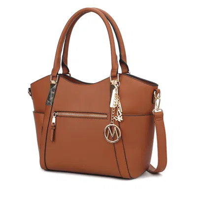 Mkf Collection By Mia K Janise Solid Tote Women's Handbag Vegan Leather By Mia K.