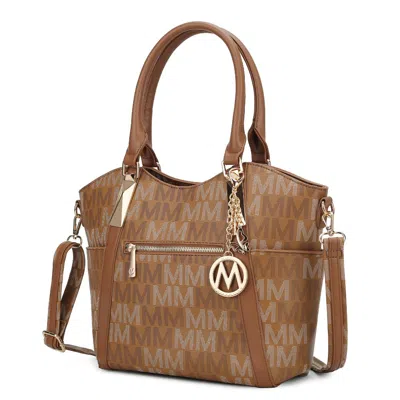 Mkf Collection By Mia K Jeneece M Signature Tote Handbag In Multi