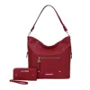 Mkf Collection By Mia K Jordana Women's Crossbody Bag With Wallet By Mia K In Pink