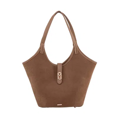Mkf Collection By Mia K Joyce Women's Shoulder Bag By Mia K In Brown