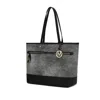 Mkf Collection By Mia K Juno Vegan Leather Women's Tote Bag In Black